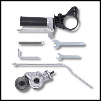 Set de coupe-plaques pour perceuse électrique