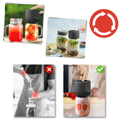 Scelleur sous vide électrique pour bocaux