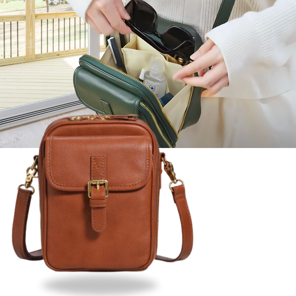 Sac à Bandoulière Vintage Multifonctions