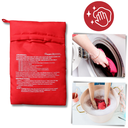 Sac de cuisson à pommes de terre pour micro-ondes