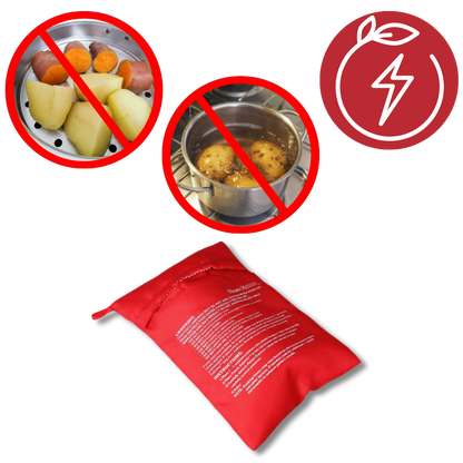 Sac de cuisson à pommes de terre pour micro-ondes