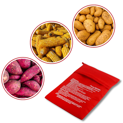 Sac de cuisson à pommes de terre pour micro-ondes