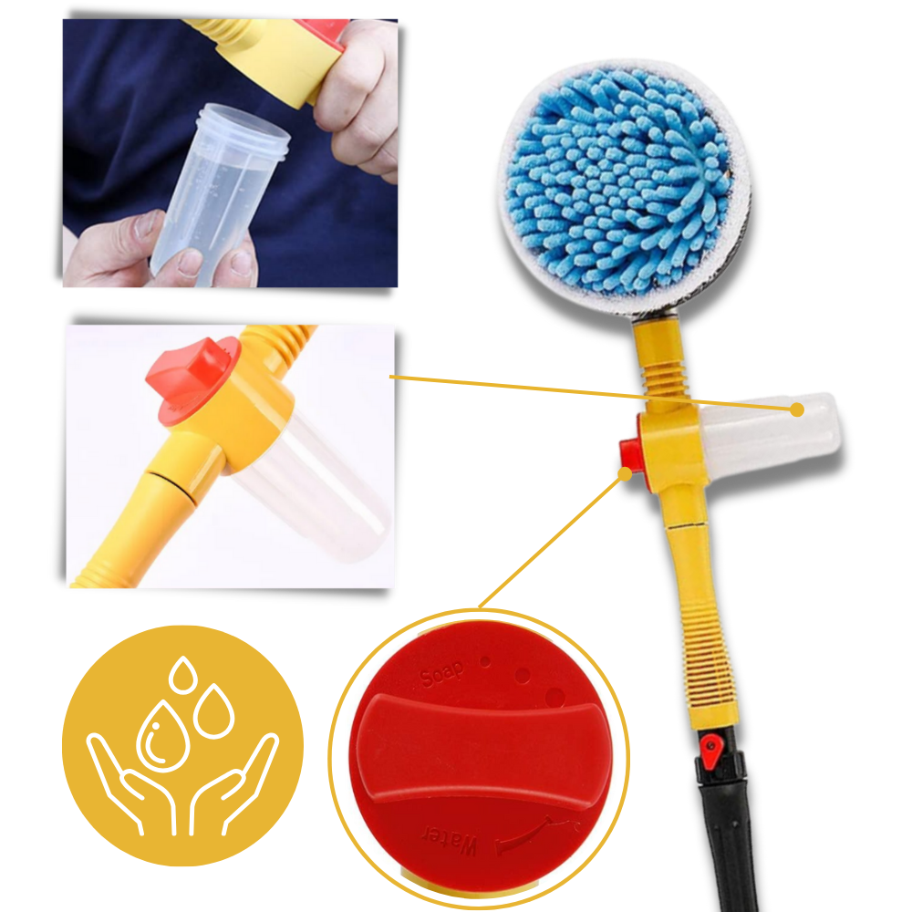 Pistolet extensible de nettoyage de voiture