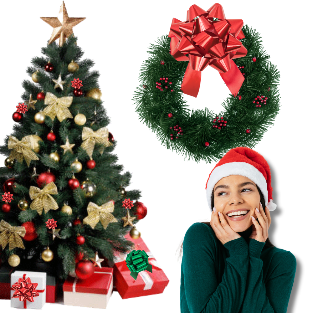 Noeuds en ruban festifs à assemblage facile