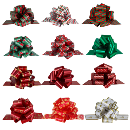 Noeuds en ruban festifs à assemblage facile