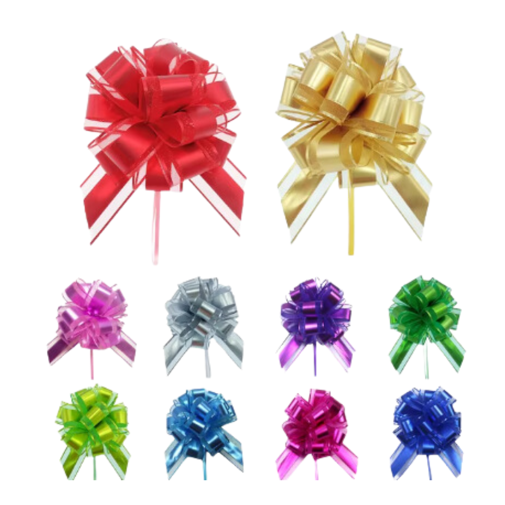 Noeuds en ruban festifs à assemblage facile