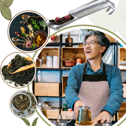 Passoire à thé en acier inoxydable à mailles fines