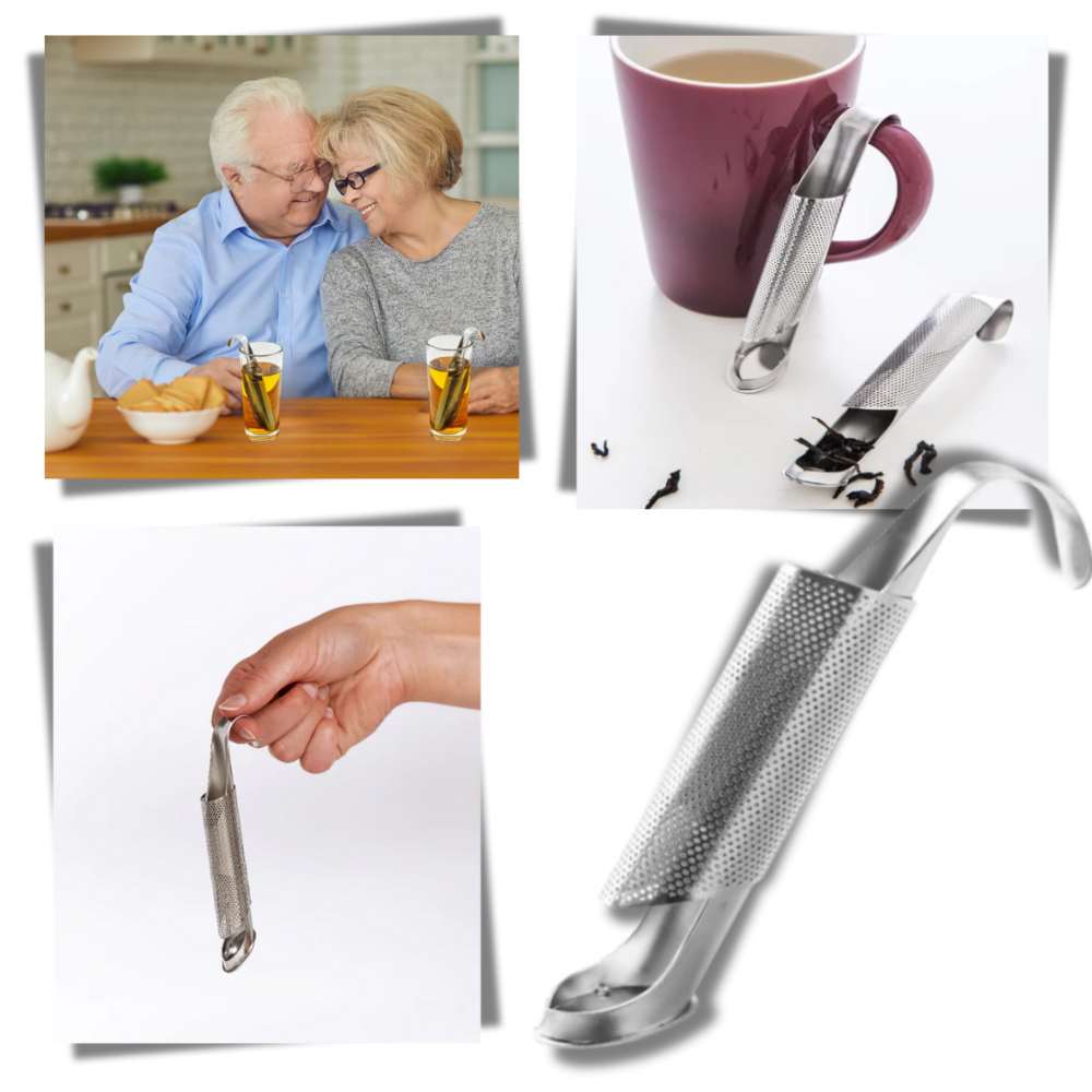 Passoire à thé en acier inoxydable à mailles fines