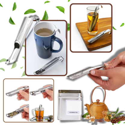 Passoire à thé en acier inoxydable à mailles fines