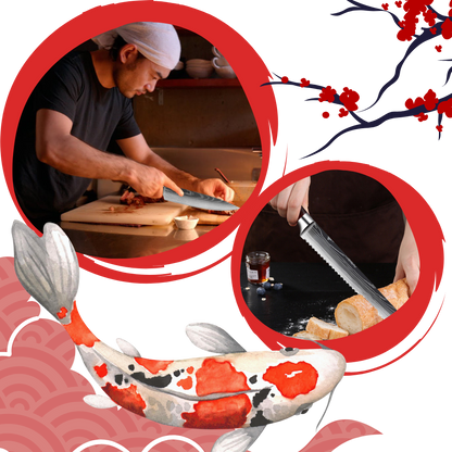 Série de couteaux japonais Firestone