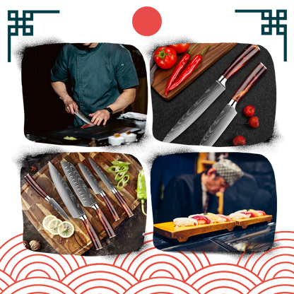 Série de couteaux japonais Firestone