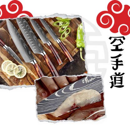 Série de couteaux japonais Firestone