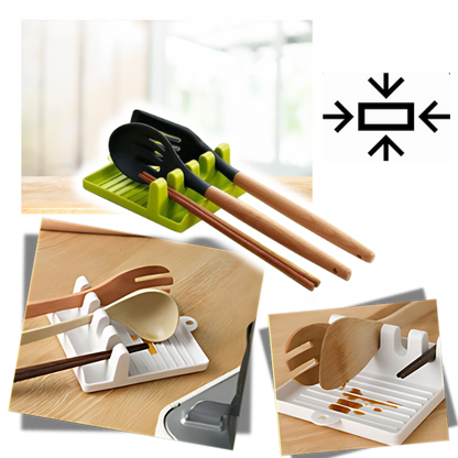 Support de spatules antidérapant à quatre emplacements