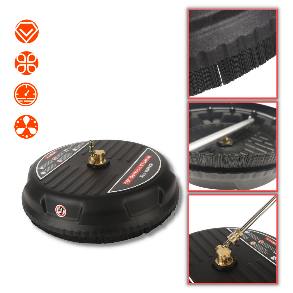 Nettoyeur haute pression à double fonction