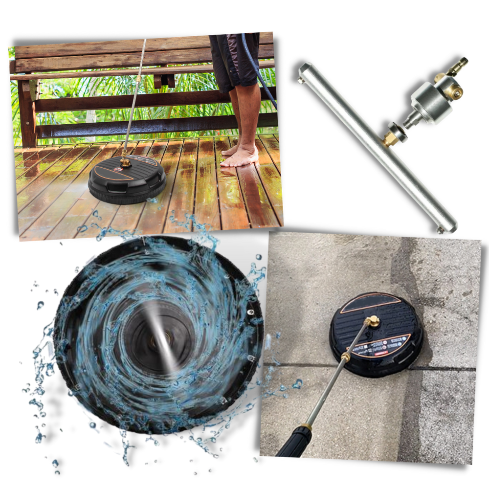 Nettoyeur haute pression à double fonction