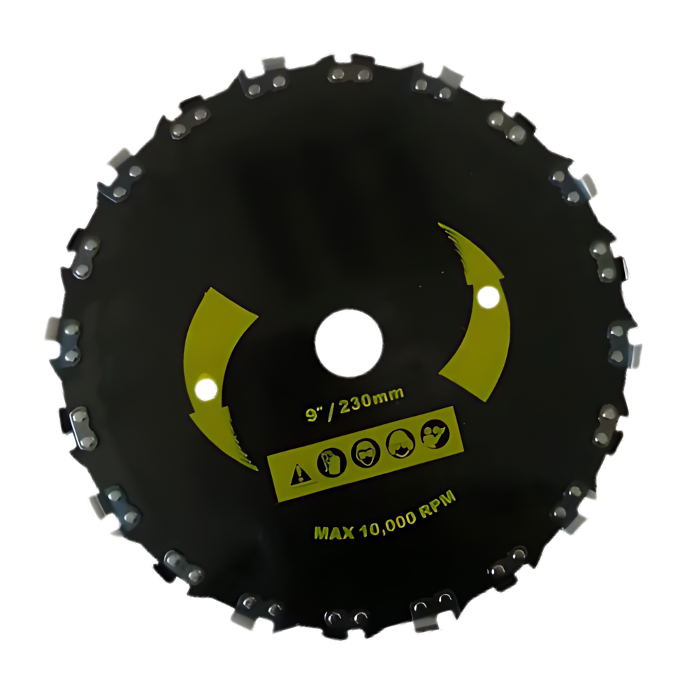 Scie circulaire pour coupe-bordures en acier à grande vitesse