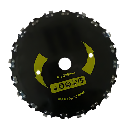 Scie circulaire pour coupe-bordures en acier à grande vitesse