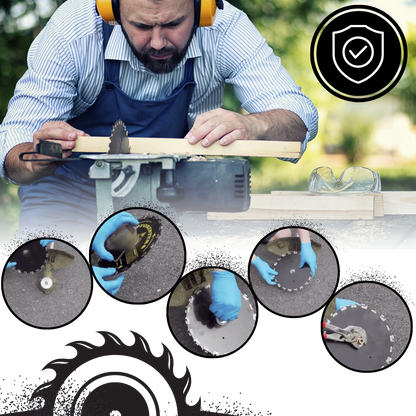 Scie circulaire pour coupe-bordures en acier à grande vitesse