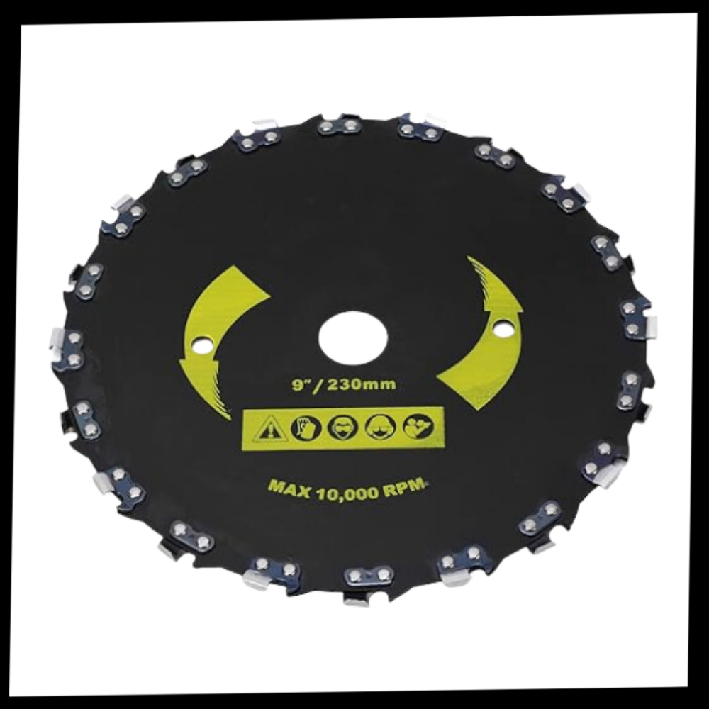 Scie circulaire pour coupe-bordures en acier à grande vitesse