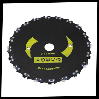 Scie circulaire pour coupe-bordures en acier à grande vitesse