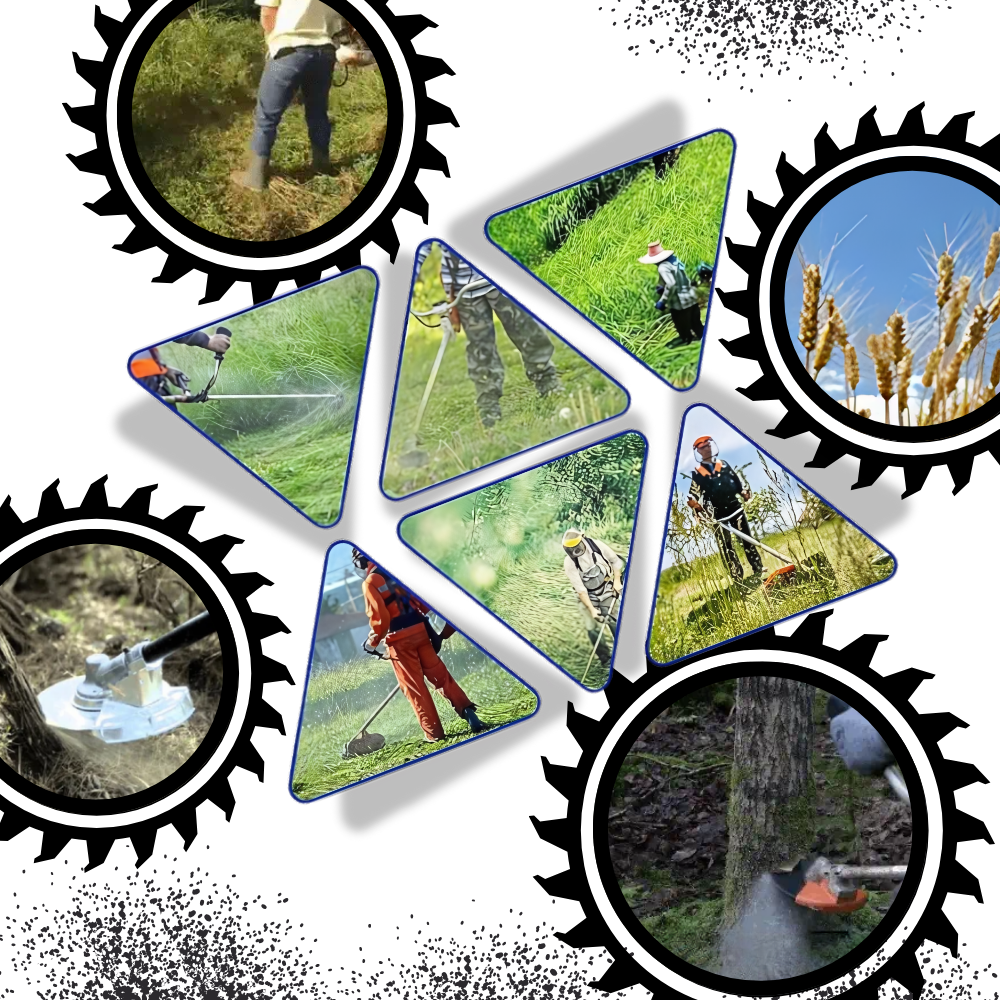 Scie circulaire pour coupe-bordures en acier à grande vitesse