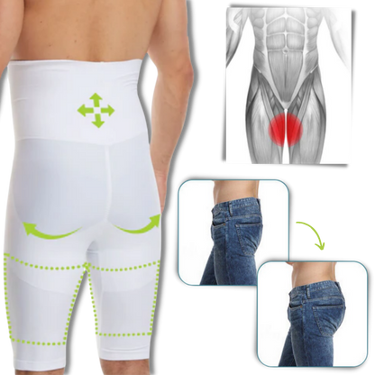 Short minceur sans couture à taille haute