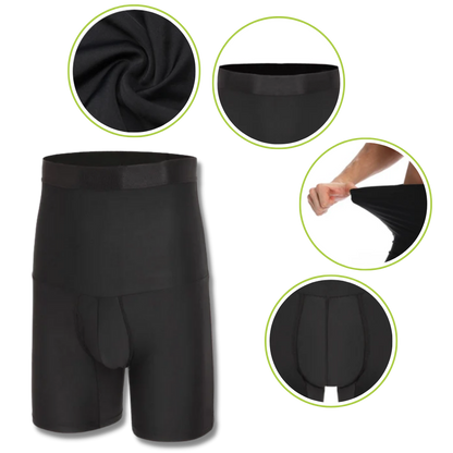 Short minceur sans couture à taille haute