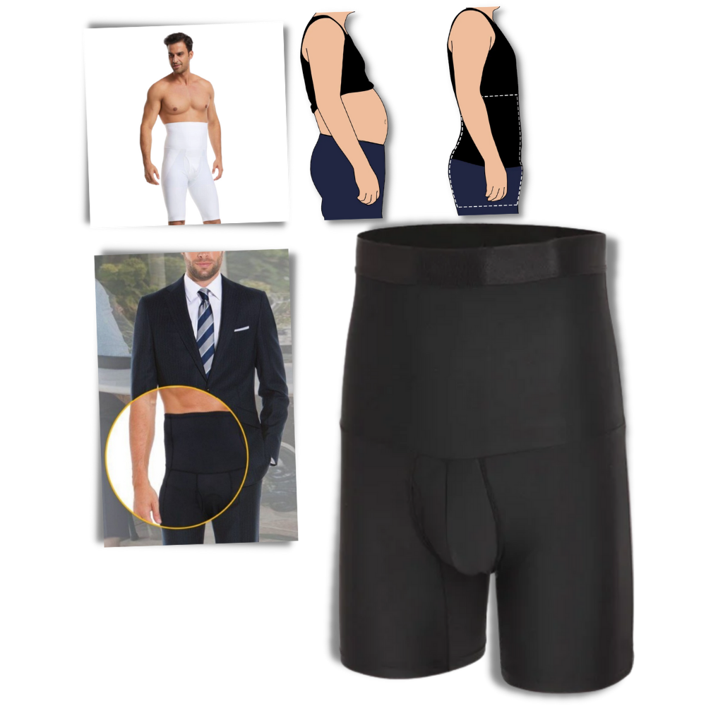 Short minceur sans couture à taille haute