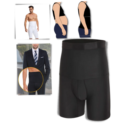 Short minceur sans couture à taille haute