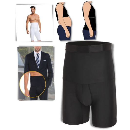 Short minceur sans couture à taille haute