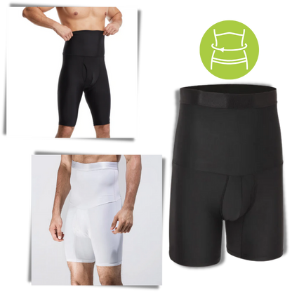 Short minceur sans couture à taille haute