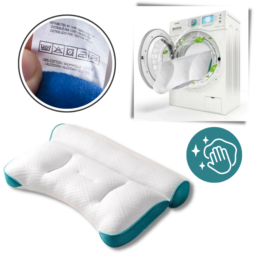Oreiller de soutien cervical hypoallergénique
