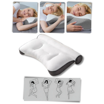 Oreiller de soutien cervical hypoallergénique