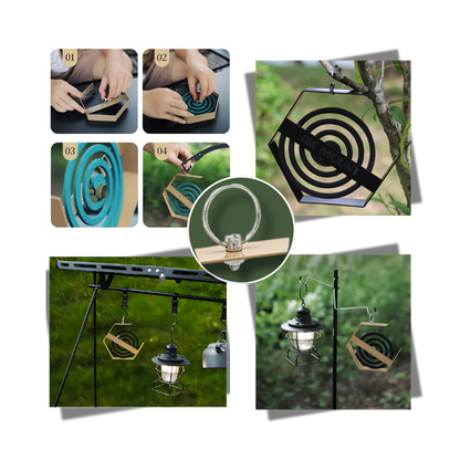 Support en fer pour spirale anti-moustique