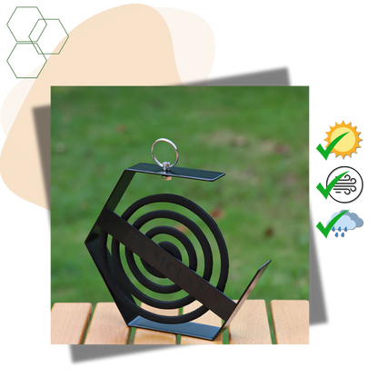 Support en fer pour spirale anti-moustique