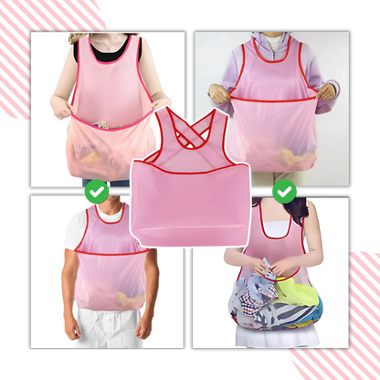 Tablier de ménage imperméable avec grande poche