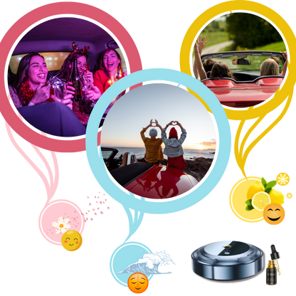 Purificateur d'air de voiture résistant à la chaleur et de longue durée