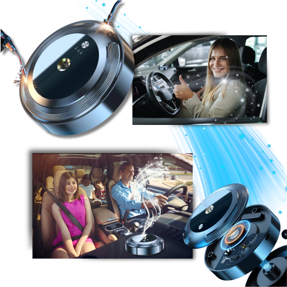 Purificateur d'air de voiture résistant à la chaleur et de longue durée