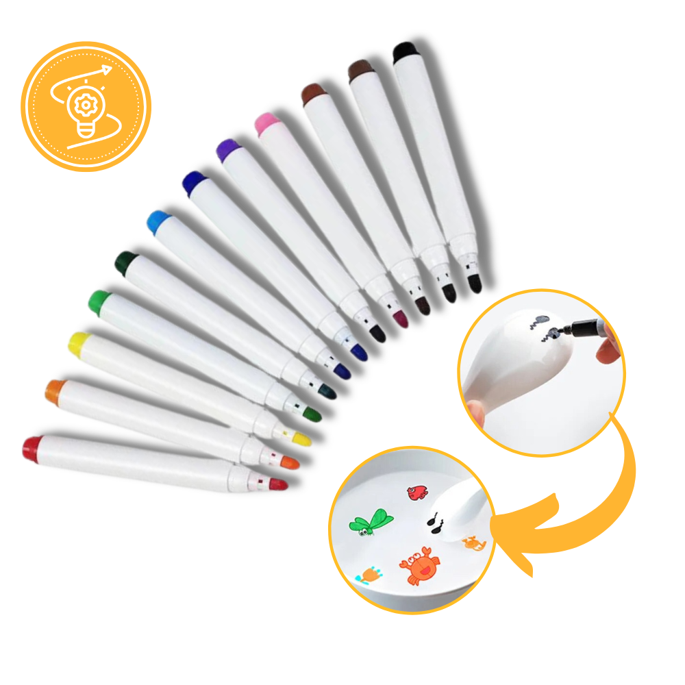 Set de stylos de peinture à l'eau