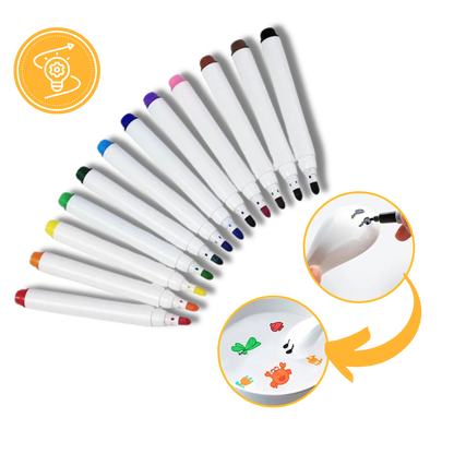 Set de stylos de peinture à l'eau