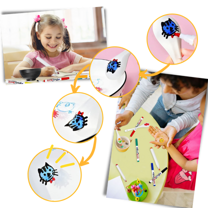 Set de stylos de peinture à l'eau