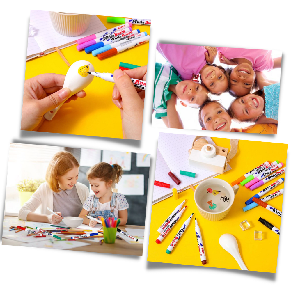 Set de stylos de peinture à l'eau