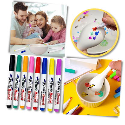 Set de stylos de peinture à l'eau