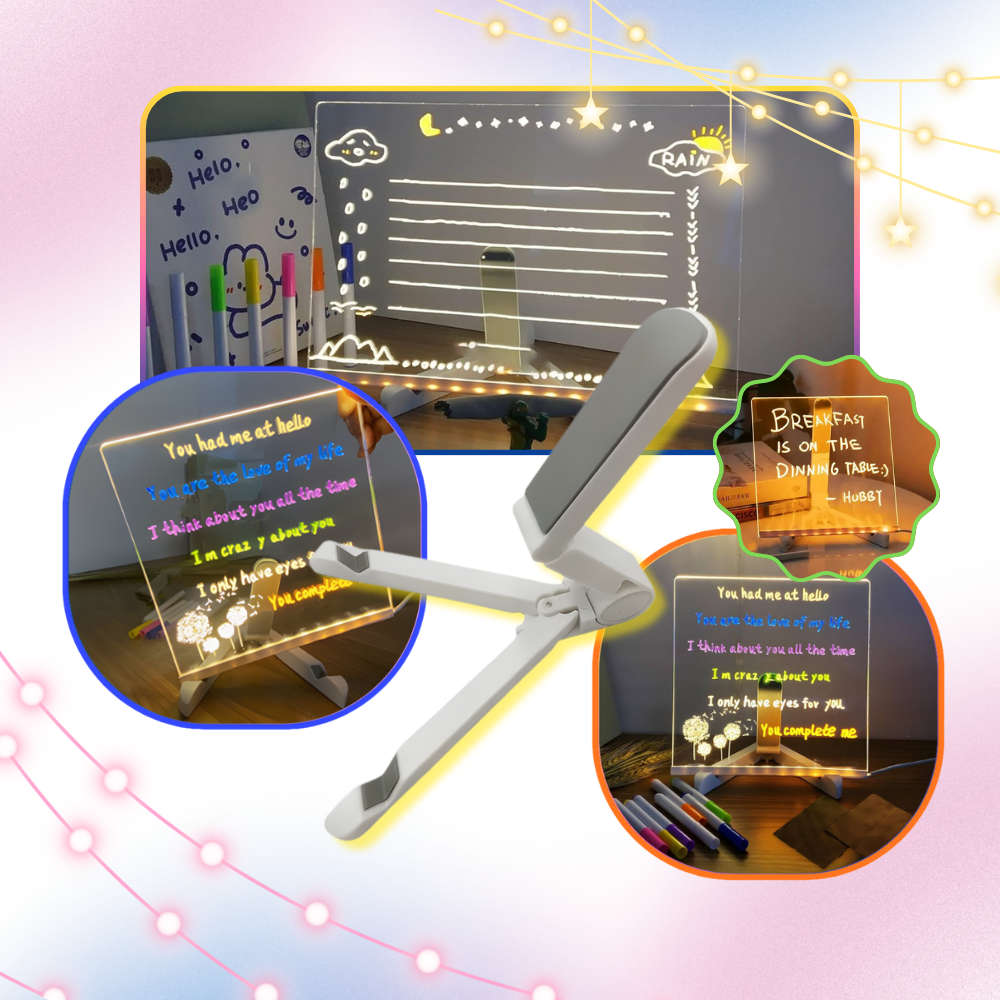 Tableau d'écriture affichage LED