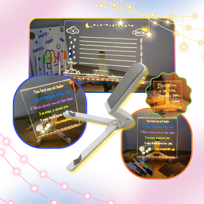 Tableau d'écriture affichage LED