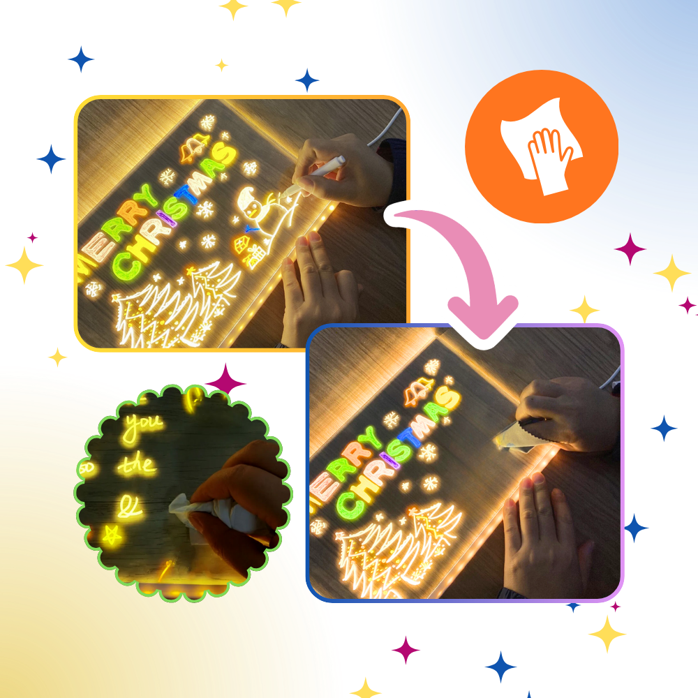 Tableau d'écriture affichage LED