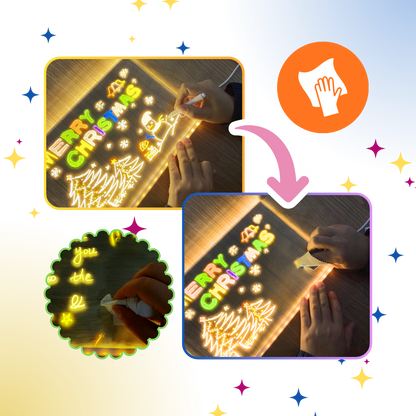 Tableau d'écriture affichage LED