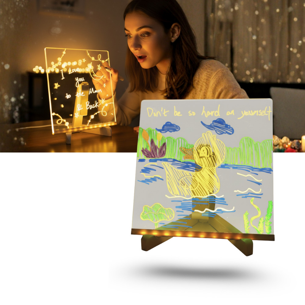 Tableau d'écriture affichage LED