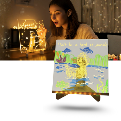 Tableau d'écriture affichage LED