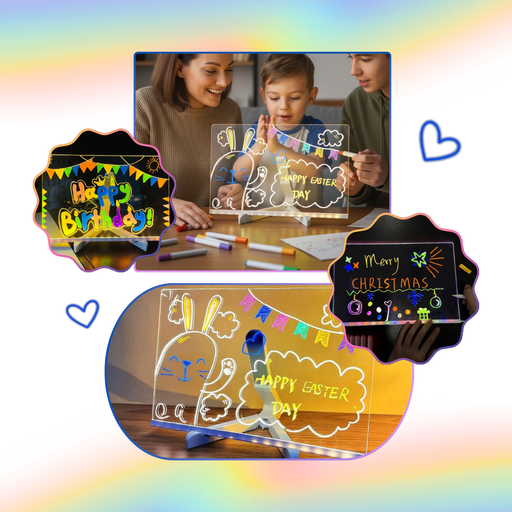 Tableau d'écriture affichage LED